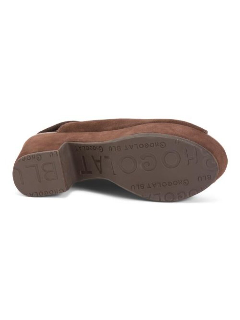CHOCOLAT BLU Made In Brazil Suede Gabby Platform Sandals - Picture 3 of 3